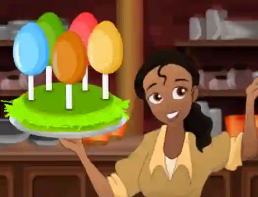 لعبة Princess Easter Egg Decoration على الانترنت