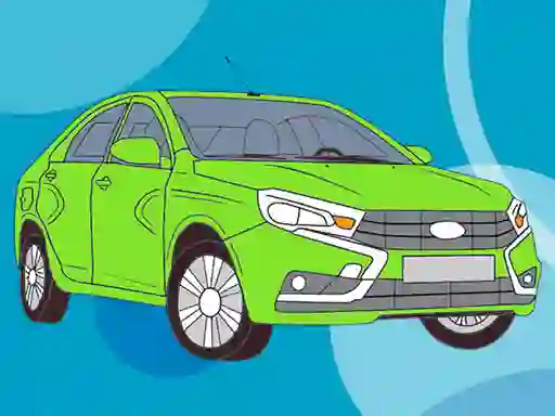 لعبة Russian Cars Coloring Book على الانترنت