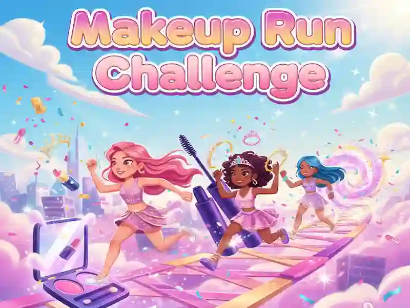لعبة Makeup Run Challenge على الانترنت