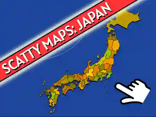لعبة Scatty Maps Japan على الانترنت