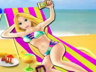 لعبة Princesses Perfect Tanning على الانترنت