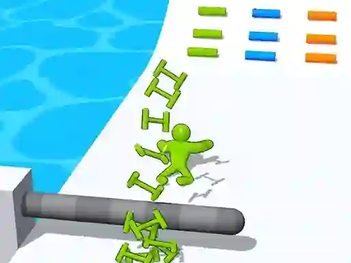 لعبة Ladder Master Color Run على الانترنت