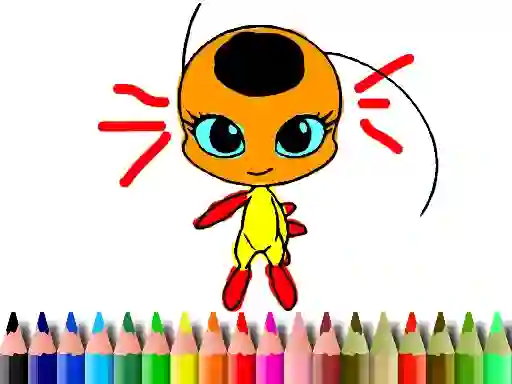 لعبة Back To School: Dotted Girl Coloring على الانترنت