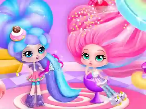 لعبة Cotton Candy Style Hair Salon على الانترنت