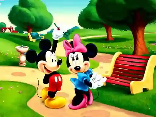 لعبة Mickey's Club House على الانترنت
