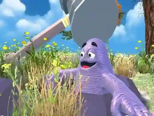 لعبة Wack a Grimace Shake على الانترنت