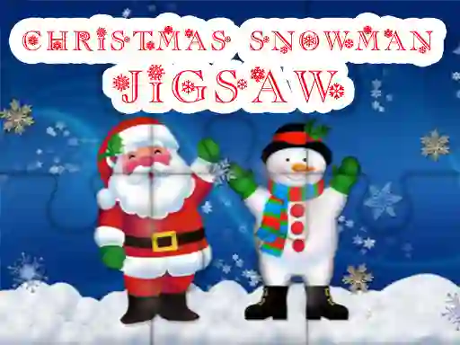 لعبة Christmas Snowman Jigsaw Puzzle على الانترنت
