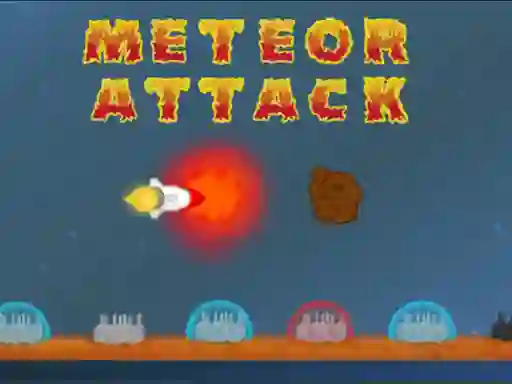 لعبة Meteor Attack على الانترنت
