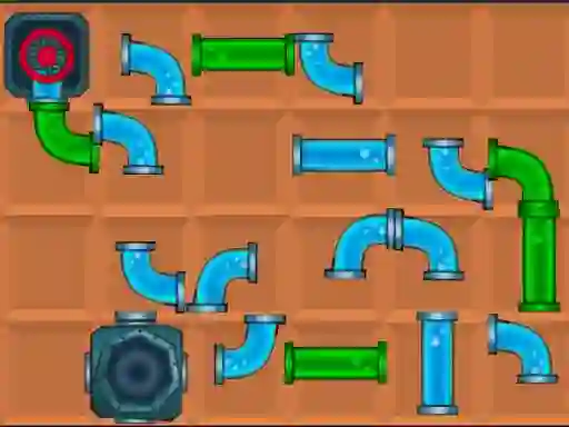 لعبة Connect the Pipes 2d على الانترنت