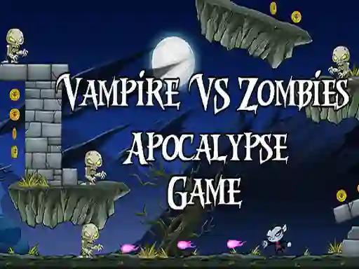 لعبة Vamp kid vs The Zombies apocalipse على الانترنت