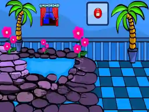 لعبة Aquarium House Escape على الانترنت