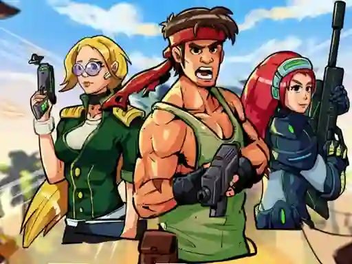لعبة Metal Shooter Brother Squad على الانترنت