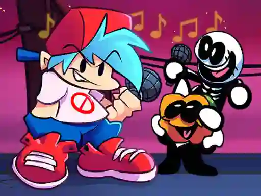 لعبة Friday Night Funkin Music Notes على الانترنت