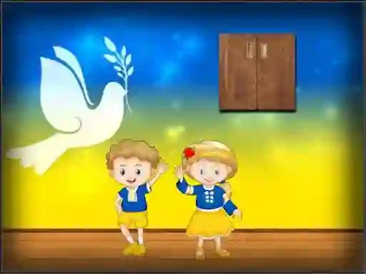لعبة Amgel Peace Room Escape على الانترنت