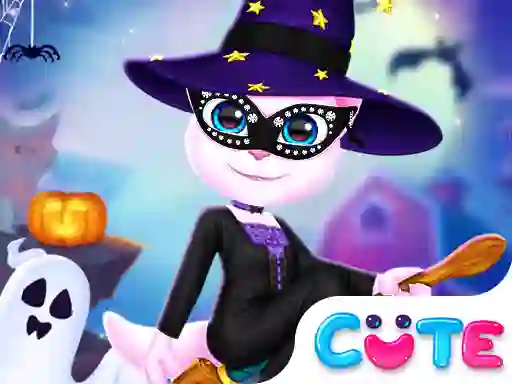 لعبة Cat Girl Halloween Preparation على الانترنت