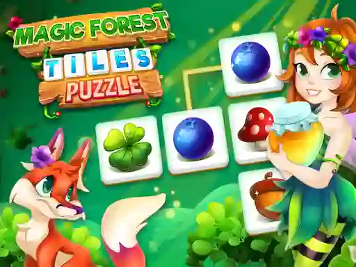 لعبة Magic Forest Tiles Puzzle على الانترنت