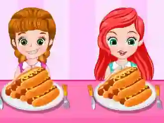 لعبة Princess Hotdog Eating Contest على الانترنت