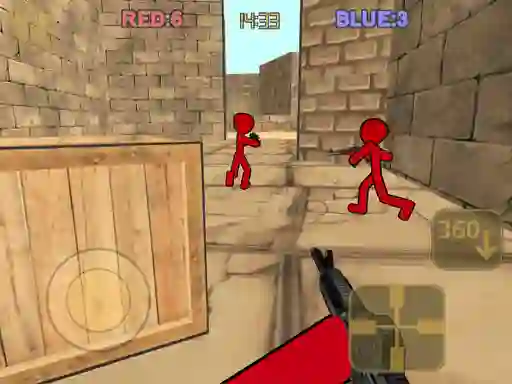 لعبة Stickman Counter Terror Shooter على الانترنت