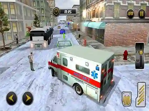 لعبة Modern city ambulance simulator على الانترنت