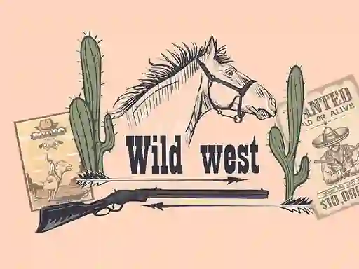 لعبة Wild Wild West Memory على الانترنت