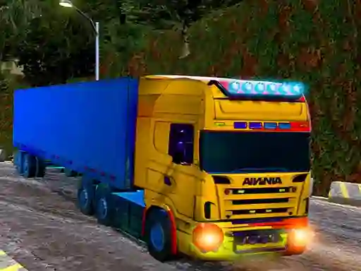 لعبة Cargo Truck simulator 2025 على الانترنت