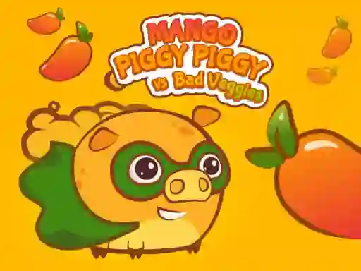 لعبة Mango Piggy Piggy vs Bad Veggies على الانترنت