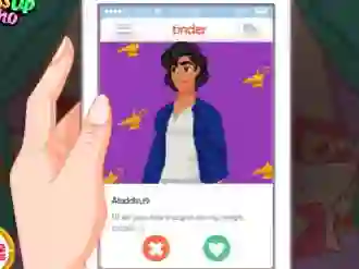 لعبة Elsa Online Dating على الانترنت
