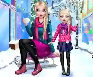 لعبة Elsie Winter Day على الانترنت
