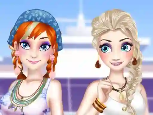 لعبة Ella and Anna Spring Break على الانترنت