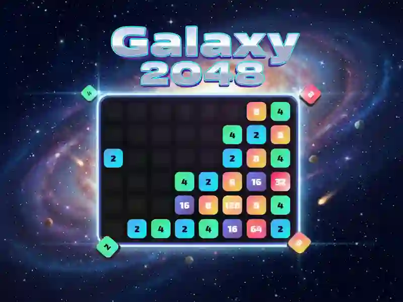 لعبة Galaxy 2048 على الانترنت