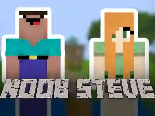 لعبة Noob Steve على الانترنت