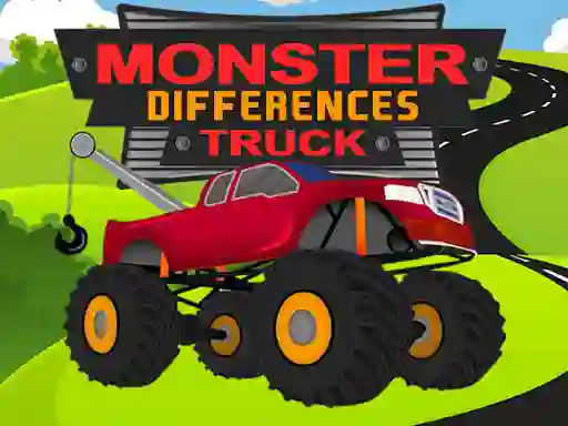 لعبة Monster Truck Differences على الانترنت