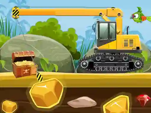 لعبة Gold Truck Crane على الانترنت
