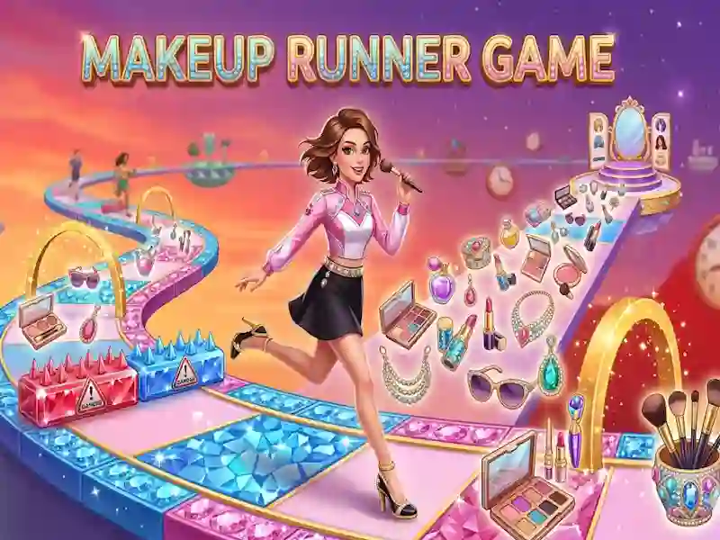 لعبة Makeup Runner Game على الانترنت