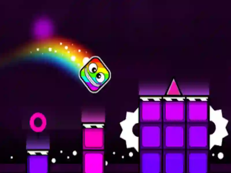 لعبة Geometry Rash على الانترنت