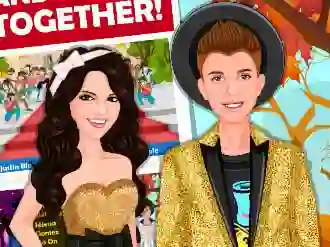 لعبة Justin and Selena Back Together على الانترنت