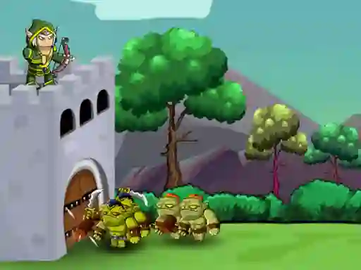 لعبة  Mutant Orc Invasion على الانترنت