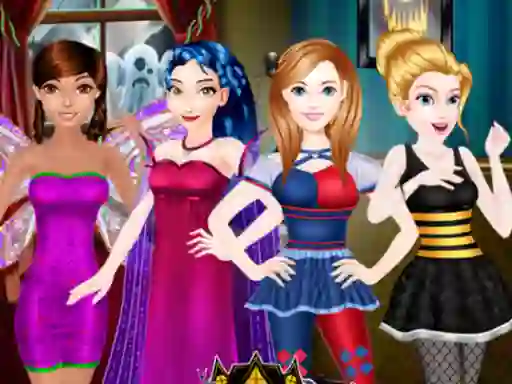 لعبة Royal Halloween Party Dress Up على الانترنت