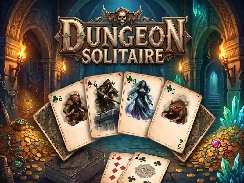 لعبة Dungeon Solitaire على الانترنت
