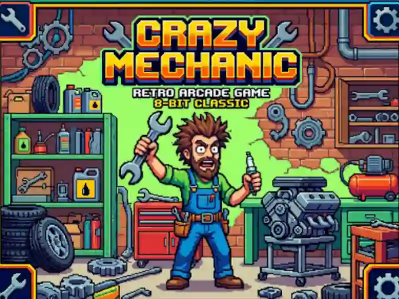 لعبة Crazy Mechanic على الانترنت
