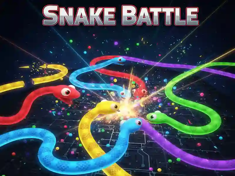 لعبة Snake Battle على الانترنت