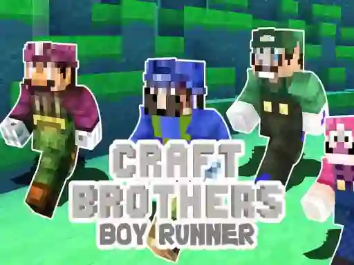 لعبة Craft Bros Boy Runner على الانترنت