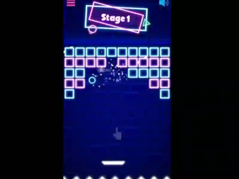 لعبة Neon Bricks على الانترنت
