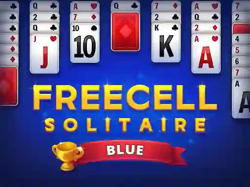 لعبة Freecell Solitaire Blue على الانترنت
