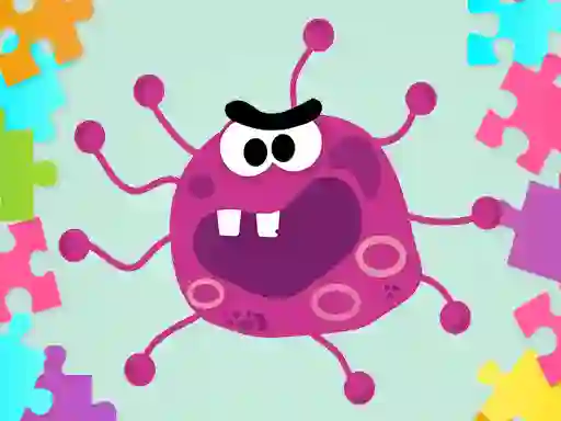 لعبة Virus Jigsaw على الانترنت