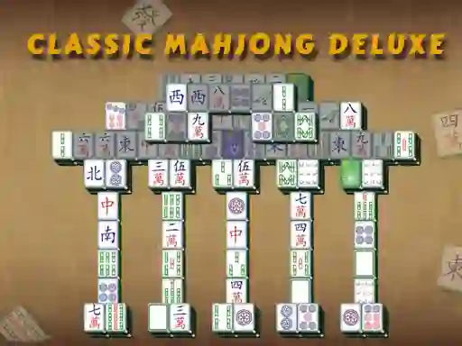 لعبة Mahjong Classic Deluxe على الانترنت