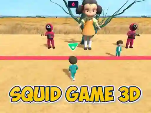 لعبة Squid Game 3D على الانترنت
