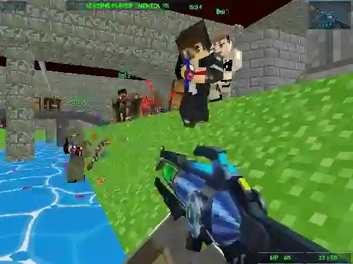 لعبة GunGame Paintball Wars على الانترنت
