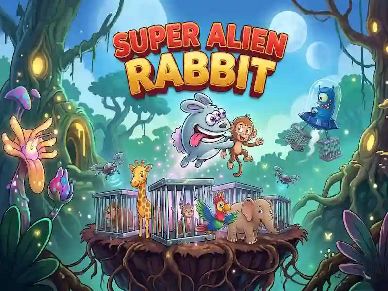 لعبة Super Alien Rabbit على الانترنت