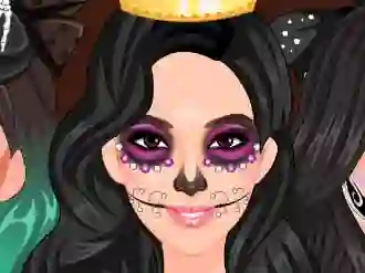 لعبة Kardashians Spooky Makeup على الانترنت